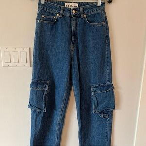 Remain Birger Christensen Olina Cargo Jeans Women’s 26 Denim One Pocket